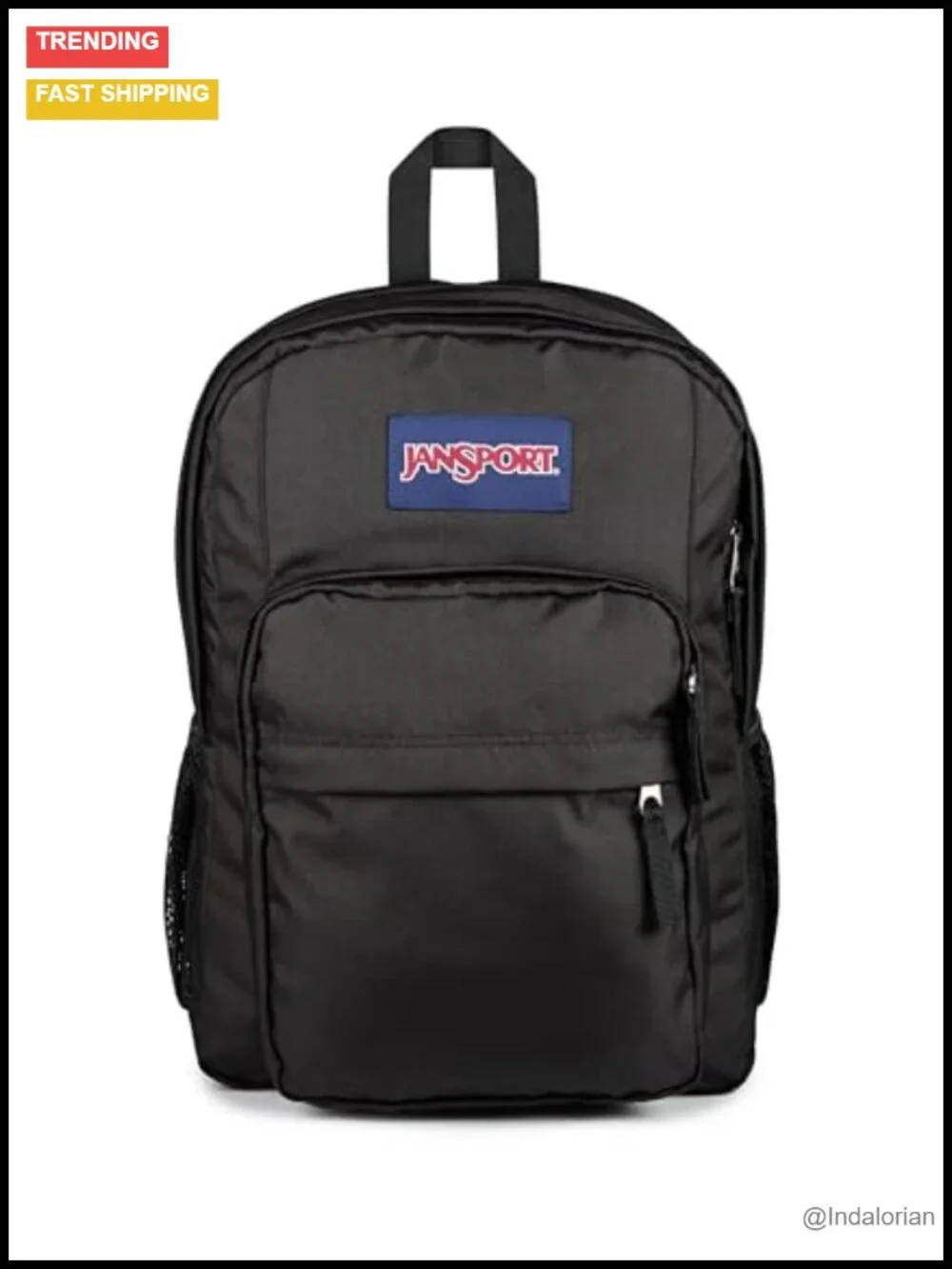 Laptop Backpack with Water Bottle Pockets - School Travel Work